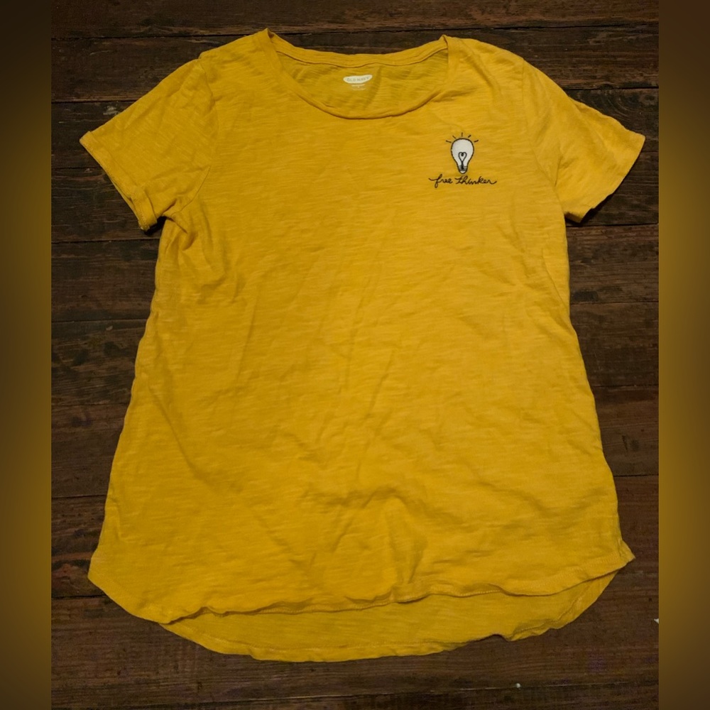 Old Navy Yellow T-shirt